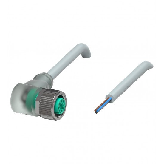 Female cordset V1-W-E2-20M-PVC
