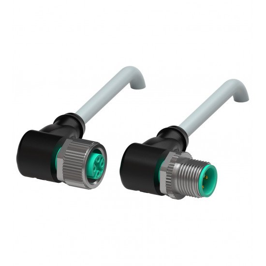 Connection cable V1-W-2M-PVC-V1-W