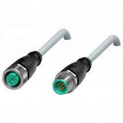 Connection cable V15-G-1,5M-PVC-V15-G