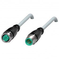 Connection cable V1-GV4A-0,6M-PVC-V1-GV4A