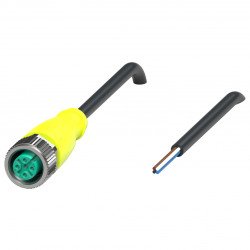 Female cordset V1-G-S-BK10M-PUR-A Female cordset V1-G-S-BK10M-PUR-A