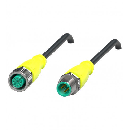 Connection cable V1-G-S-BK0,3M-PUR-A-V1-G