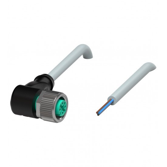 Female cordset V11-W-2M-PUR