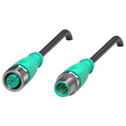 Connection cable V1-G-GN-BK15M-PUR-A-V1-G