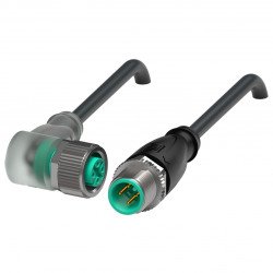 Connection cable V1-W-A2-BK0,6M-PUR-A-V1-G