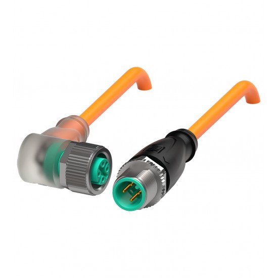 Connection cable V1-W-E8-OR2M-PUR-A-V1-G