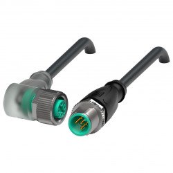 Connection cable V15-W-E8W-BK10M-PUR-A-V15-G Connection cable V15-W-E8W-BK10M-PUR-A-V15-G