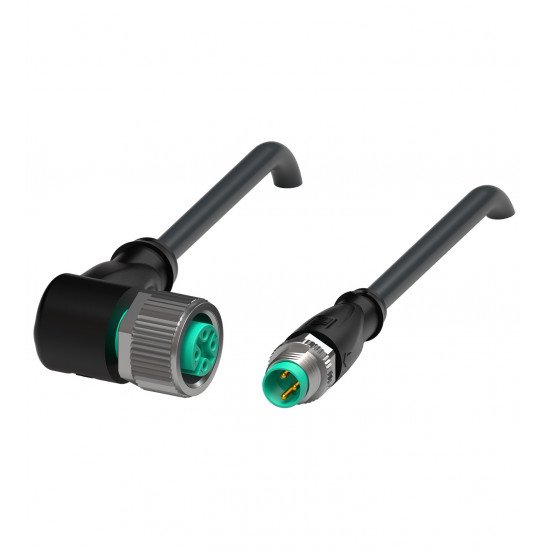Connection cable V11-W-BK10M-PUR-U-V3-GM