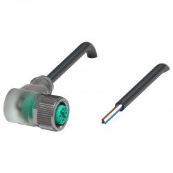 Female cordset V1-W-A2-BK10M-PUR-U