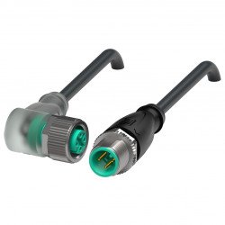 Connection cable V1-W-E2-BK0,6M-PUR-U-V1-G Connection cable V1-W-E2-BK0,6M-PUR-U-V1-G