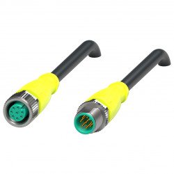 Connection cable V19-G-S-BK4M-PUR-U-V19-G Connection cable V19-G-S-BK4M-PUR-U-V19-G