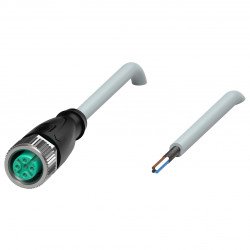 Cable socket, shielded V15-G-10M-PUR-ABG5 Cable socket, shielded V15-G-10M-PUR-ABG5