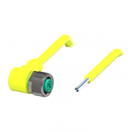 Female cordset V15-W-S-YE0,3M-PUR-A1