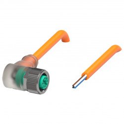 Female cordset V1-W-E8-OR10M-PUR-A1