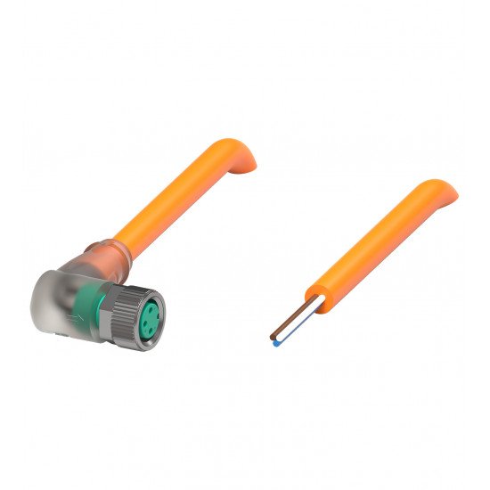Female cordset V3-WM-E2-OR0,3M-PUR-A1