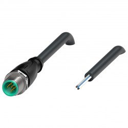 Cable connector V15S-G-BK10M-PUR-U/0,75 Cable connector V15S-G-BK10M-PUR-U/0,75