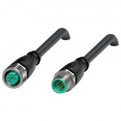 Connection cable, shielded V1-G-BK1,5M-PUR-U5/ABG-V1-G Connection cable, shielded V1-G-BK1,5M-PUR-U5/ABG-V1-G