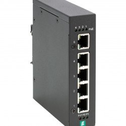 Ethernet switch unmanaged PoE gigabit ICRL-U-5RJ45-PoE-G-DIN Ethernet switch unmanaged PoE gigabit ICRL-U-5RJ45-PoE-G-DIN