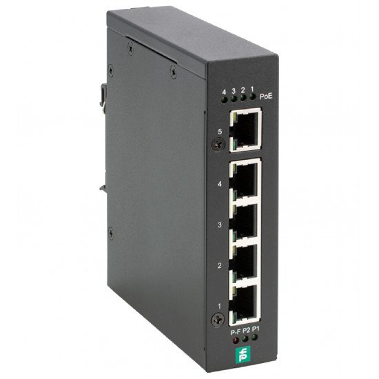 Ethernet switch unmanaged PoE gigabit ICRL-U-5RJ45-PoE-G-DIN Ethernet switch unmanaged PoE gigabit ICRL-U-5RJ45-PoE-G-DIN