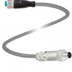 Adapter cable V19-G-1,5M-PUR-ABG-V15B-G