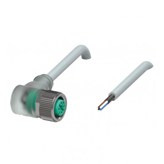 Cable socket, shielded V1-W-A2-10M-PUR-ABG0