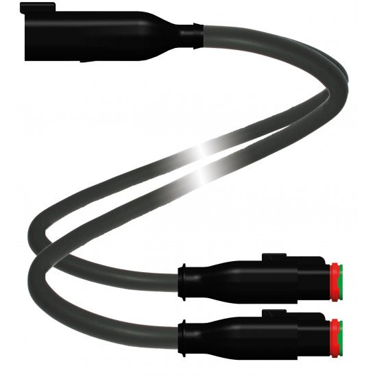 Y connection cable DT2S/DT2S-G-0,3M-PUR-O1-T-DT4P