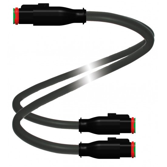 Y connection cable DT2S/DT2S-G-0,3M-PUR-O1-T-DT4S