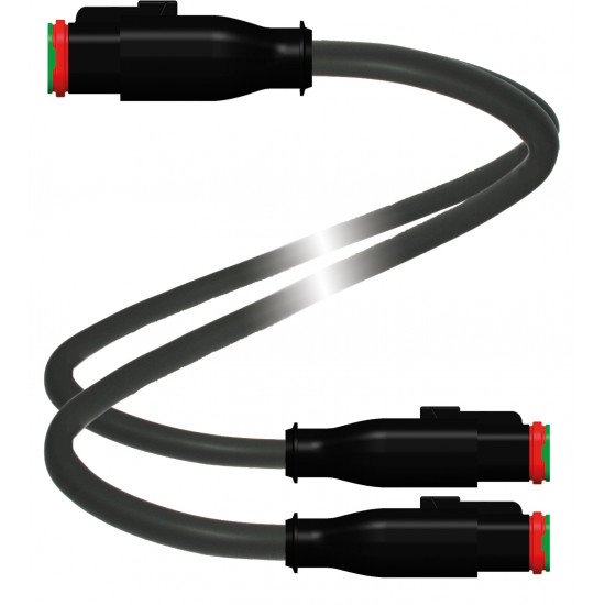 Y connection cable DT2S-G/DT2S-G-3M-PUR-Y-DT6S-G