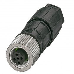 Female connector, field-attachable V15-G-Q3