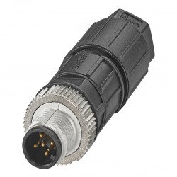 Male connector, field-attachable V15S-G-Q3 Male connector, field-attachable V15S-G-Q3
