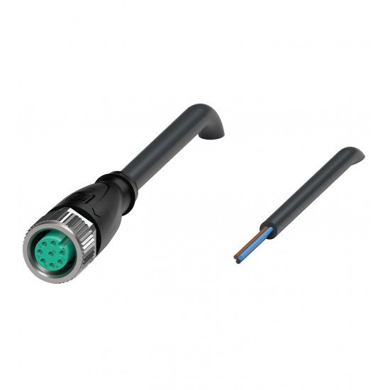 Female cordset V19-G-BK0,9M-PUR-U-Y70152938 Female cordset V19-G-BK0,9M-PUR-U-Y70152938