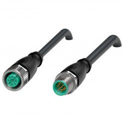 Adapter cable V1-G-BK5M-PUR-O2/CAN-V19-G-Y70