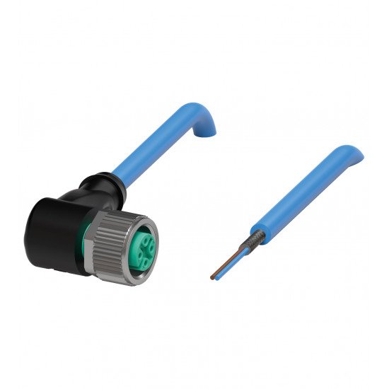 Cable connector, NAMUR V1-W-N-5M-PUR-N4S
