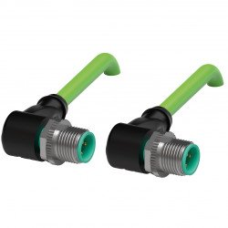 Connection cable, Ethernet V1SD-W-GN20M-PUR-E2S-V1D-W Connection cable, Ethernet V1SD-W-GN20M-PUR-E2S-V1D-W