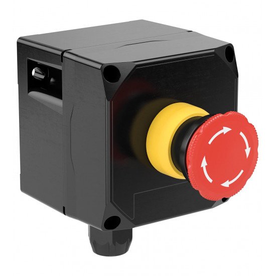 Control Unit Ex e, Polyamide, Emergency Stop Button LRP1.D.E4MX.E.1 Control Unit Ex e, Polyamide, Emergency Stop Button LRP1.D.E4MX.E.1