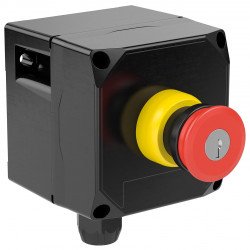 Control Unit Ex e, Polyamide, Emergency Stop Button LRP1.D.JRMX.B.1 Control Unit Ex e, Polyamide, Emergency Stop Button LRP1.D.JRMX.B.1
