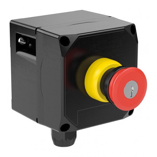 Control Unit Ex e, Polyamide, Emergency Stop Button LRP1.D.JRMX.E.1 Control Unit Ex e, Polyamide, Emergency Stop Button LRP1.D.JRMX.E.1