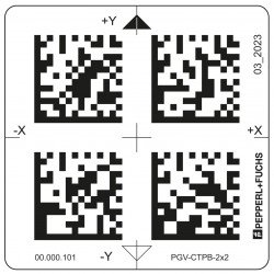 Polyester Data Matrix tag PGV-CTPB-2x2