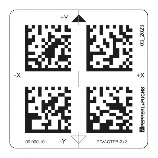 Polyester Data Matrix tag PGV-CTPB-2x2 Polyester Data Matrix tag PGV-CTPB-2x2