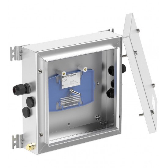 FO Splice Boxes in Stainless Steel with Return Flange SR.TFO.* FO Splice Boxes in Stainless Steel with Return Flange SR.TFO.*