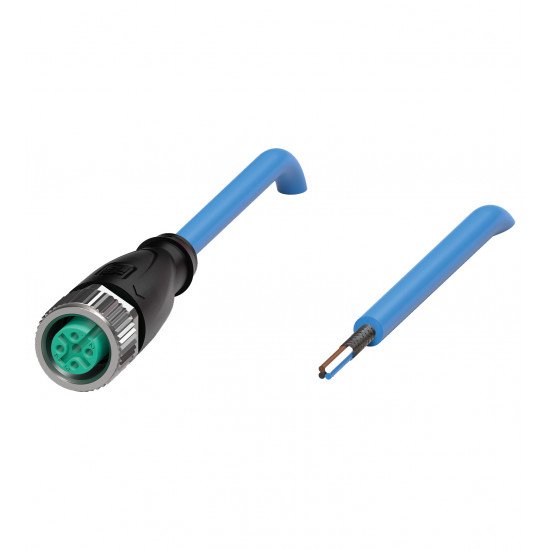 Cable connector, NAMUR V1-G-N4-2M-PUR-N4S