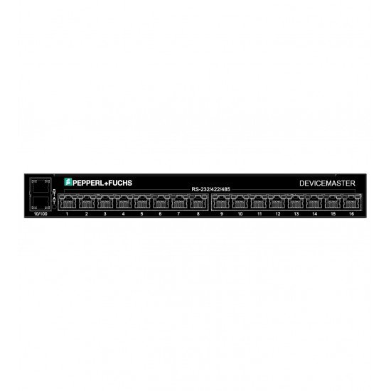 Serial Device Server ICDM-RX/TCP-16RJ45/2RJ45-PM