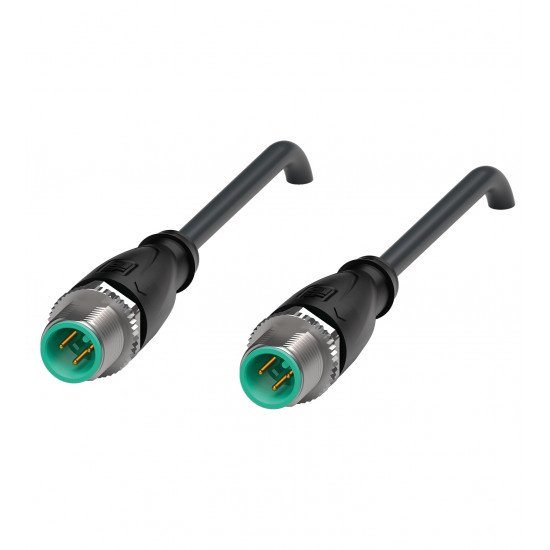 Connection cable V11S-G-BK0,7M-PUR-U-V11-G-Y701