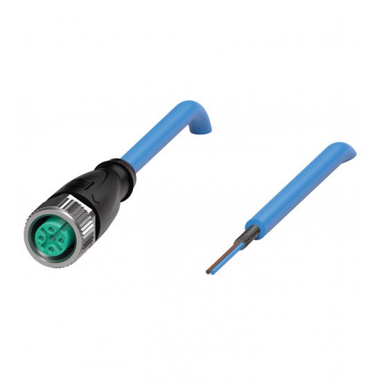 Cable connector, NAMUR V1-G-N-5M-PUR-N4S Cable connector, NAMUR V1-G-N-5M-PUR-N4S