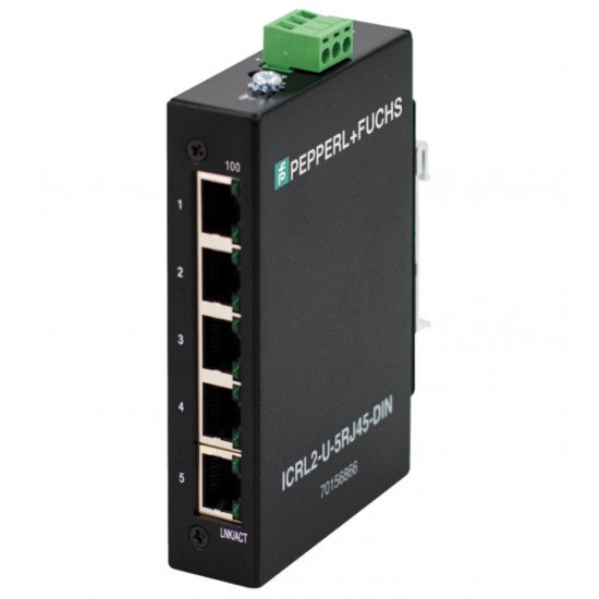 Ethernet switch unmanaged ICRL2-U-5RJ45-DIN