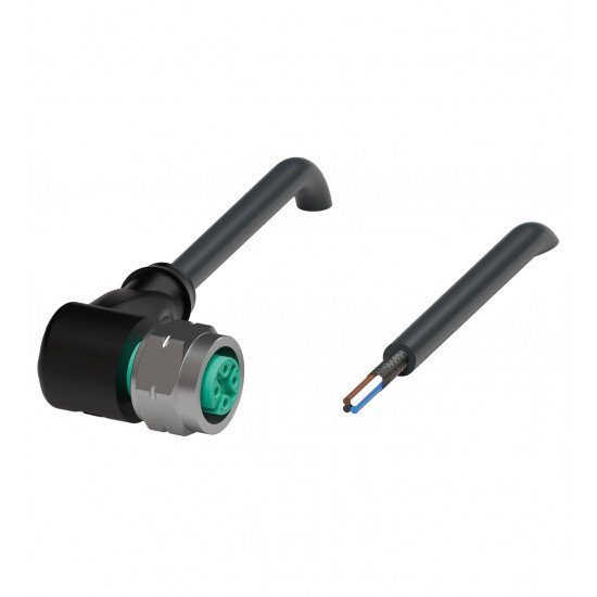 Cable socket, shielded V1-WV4A-BK5M-PUR-U/ABG