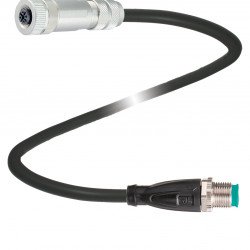 Adapter cable V1B-G-BK10M-PUR-U/0,75-V1-G-Y1