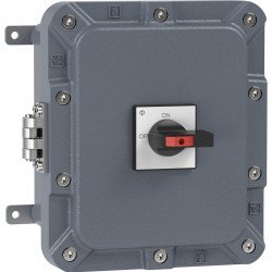 Switch Disconnector Ex d IIB 100 A 4 Pole, Aluminum Enclosure EJB4A.D.PS.DIS.100.3PN.2NO