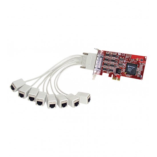 PCIe multiport serial card ICRPC-8RJ45-FC PCIe multiport serial card ICRPC-8RJ45-FC