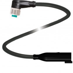 Adapter cable V15-W-BK0,3M-PUR-O1-DT4P-G-Y1